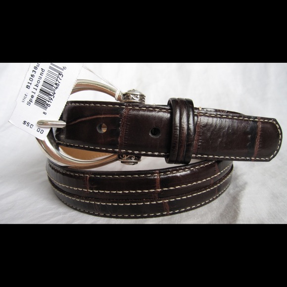 Brighton ‘Spellbound’ Leather Brown Belt - Picture 4 of 6
